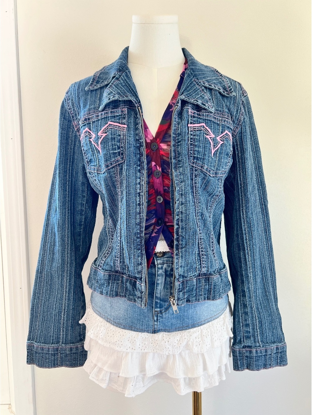 Y2K REVOLT JEANS CO. Denim Jacket
